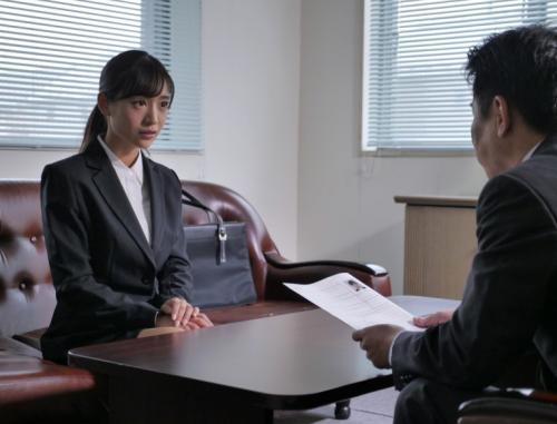 脱がされたリクルートスーツ ～新人輪●研修 星奈あい～