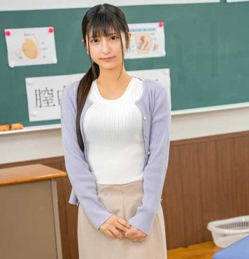 綺麗スレンダー美女先生！男ばかりの学校で性教育実習！助けはなし…エッチな授業で全て解決！