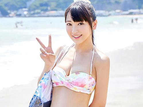 【マジックミラー号】ナンパした素人美少女が移動型温泉で初対面の男性とセックス！