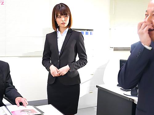 月乃ルナ イヤな男性社員に迫られて酔っ払っていたこともあり断りきれずにヤってしまうスレンダーOL