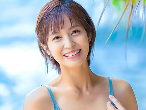 玉城夏帆 29歳 Fカップ巨乳のむっちり沖縄ママがAVデビュー！