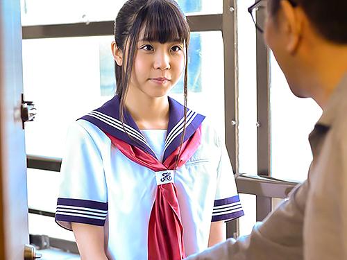永野いち夏 家賃が払えない状態で家族のためにキモ大家にカラダを差し出す美少女JK
