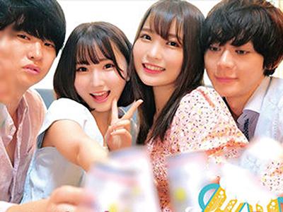 【素人×乱交】「かんぱ～いッ‼」陽キャ女子大生さんとイケメンが宅飲みをして乱交ファックで大盛り上がりｗｗｗ