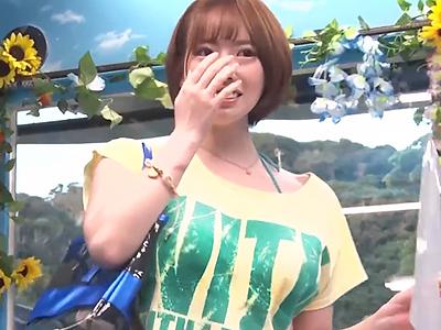 《マジックミラー号》素人娘の股間マッサージで我慢できず巨大な欲望に貫かれ悶絶する姿がたまらないｗｗｗ