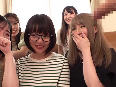 【素人×乱交】魅力的な女子大生が親友の目の前で騎乗位SEXを楽しみその感じ方が凄まじいほどエロいですｗｗｗ