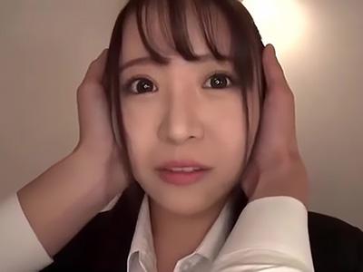 【女子大生】純粋な女子大生が夢に挑戦し辱めの性行為で無毛の恥部を晒し主観で中出しされ続けるｗｗｗ