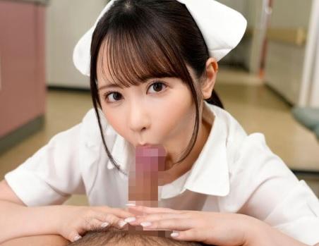 「オチンチンすっごいですよ❤」アイドル顔のカワイイナースが入院患者さんの溜まったザーメンをバキュームフェラで抜いちゃいました！【小野六花】