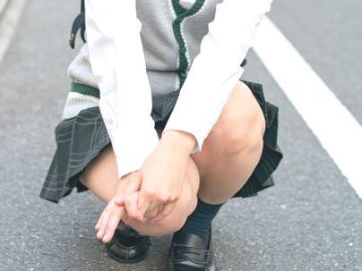 ＜素人ナンパ！＞「だめなの…」スリムな体の美乳おっぱい制服美少女！ＭＭ号でディルドオナニーもだえるゾ！