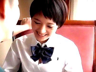＜向井藍！＞ショートカットスレンダー細身美乳オッパイカワイ子ちゃん！ガチパコｓｅｘシチャウゾ！