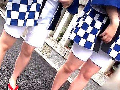 ＜素人企画！＞お祭りいったたカワイ子ちゃんシロウト女子！MM号で乱交セックス発展シチャウゾ！