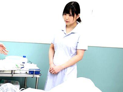 ＜看護師！＞「かわええ…♡」清楚系上品な感じの看護師ナース！寛恕とエロい事してくれちゃう！