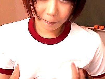 ＜枢木みかん！＞ショートカットの可愛い美少女デカ乳輪の巨乳おっぱい女子！先生とエロ行為に！