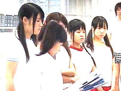 ＜身体測定！＞滅茶苦茶可愛い美少女が...男子の前でマンコ見られちゃう身体測定になっちゃう！
