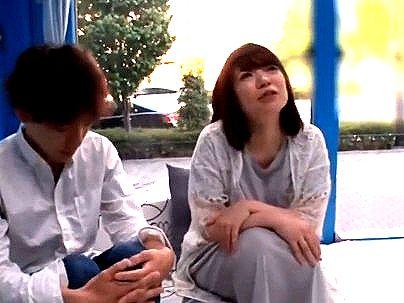 ＜人妻企画！＞「おっきいね…♡」巨乳おっぱい美人若妻！ＭＭ号でネトラレ行為になるぞ！