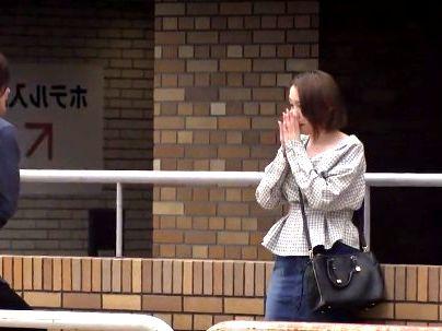 ＜素人企画！＞「おっきいのん…♡」ボーイシュボイン女子！ナンパされて種付け膣内発射中出しになっとる！
