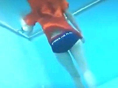 ＜監視員ｘレ●プ＞スレンダー細見おねえちゃんが鬼畜な男に強引にヤラレマクリ！！！！