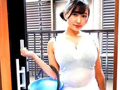 ＜神乳！＞「デケぇ…」グラマラスエロい体の爆乳オッパイ引っ越し業者の美女！流れでエロ行為に発展シチャウゾ！