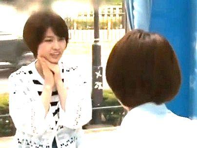 ＜若妻企画！＞ショートカットのスレンダー巨乳おっぱい奥さん！スペンス乳腺刺激でマジイキシチャウゾ！
