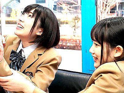 ＜3P！＞リップのモニターで呼ばれた可愛い美少女たち！MM号でエロ企画の餌食になっちゃう！