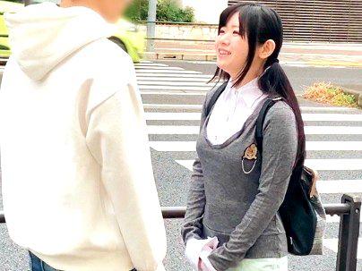 ＜ケメンに口説かれて！＞真面目そうなカワイ子ちゃん素人がケメンに口説かれてエロ行為にｗｗｗｗ
