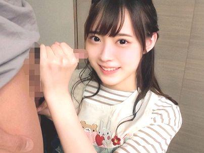 ＜素人ナンパ！＞「おっきいね…♡」滅茶苦茶可愛い巨乳おっぱい保育士！エロ行為でザーメン中出しに！