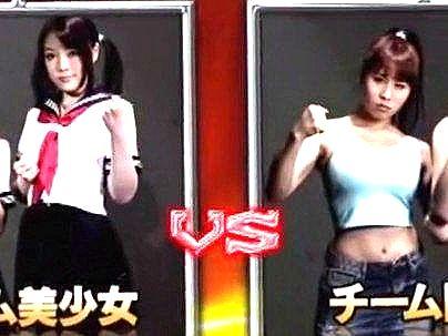 ＜キャットファイト！＞スタイル抜群ボインカワイ子ちゃんたちがレズビアン行為で戦うエロ企画に挑戦しちゃう！！！