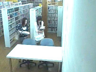 ＜図書館！＞「もっと、もっと…」巨乳おっぱい美少女が…図書館でガチパコもだえカンジチャウ！