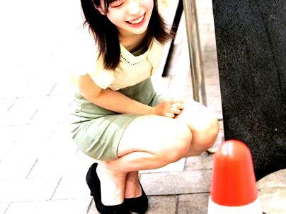 ＜リモバイ！＞「イッチャウ…」清楚系可愛い巨乳おっぱい女子！お外で恥じらい感じちゃう！
