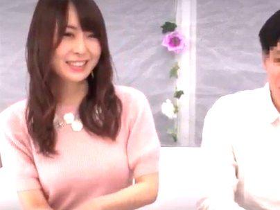 ＜清楚美人な素人！＞旦那がVR見ている間に奥さんが寝取られちゃうぞｗｗｗｗｗ