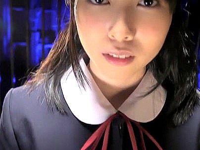 ＜清純美少女！＞上品な感じの地味なカワイ子ちゃん！恥じらいながらフェラしてザーメンかけられるぞ！