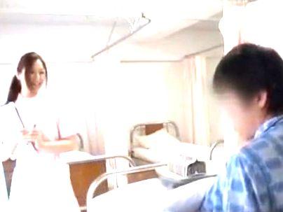 ＜性処理！＞「イイワヨ…♡」見舞いに来た彼女が抜いてくれず・・まさかのナースが抜いてくれたぞ！