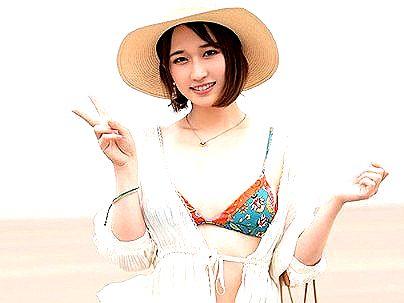 ＜素人ナンパ！＞ショートカットのカワイ子ちゃん！マジックミラー号から出てきて再度口説かれて・・