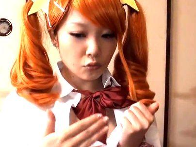 ＜コスプレ！＞スレンダー細身美乳オッパイコスプレ姿でエロ行為シチャウ激カワ美少女たち！！！
