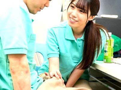 ＜バイトの先輩！＞「おっきいね…♡」清楚系美乳おっぱい優しいバイトの先輩！早漏を相談からエロ行為に発展シチャウゾ！