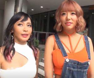 【巨乳】知り合いの女性が友達を紹介してくれてエッチする！ガン突きで中に伝わる刺激で限界突破