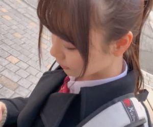 【制服】かわいい高校生の女の子とSEX！濃厚な舌使いですぐにギンギンです