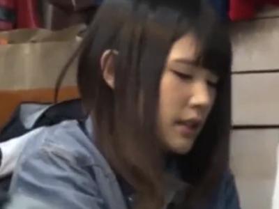 【美乳】仕事中のショップ店員を強引にレイプ！超絶キレイな美女のエッチな姿をご堪能
