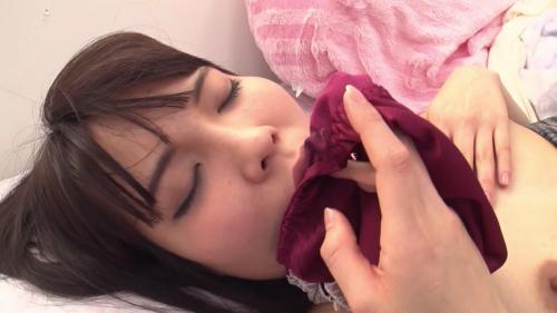 乳首オナニー＆パンティー被り変態女オナニー 桃 2本セット