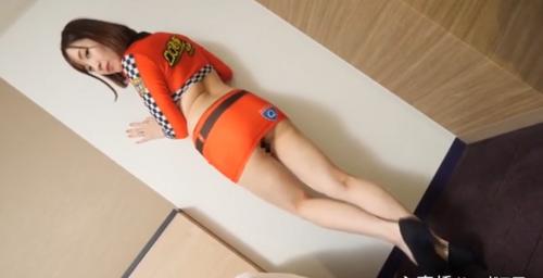 【美乳】神乳のレースクィーンコスプレのお姉さんにあんな事やこんな事をしてみた