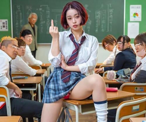 【MINAMO】今まで散々いじめやがって！陰キャ生徒たちがヤンキー女子高生を鬼畜復讐レイプ！