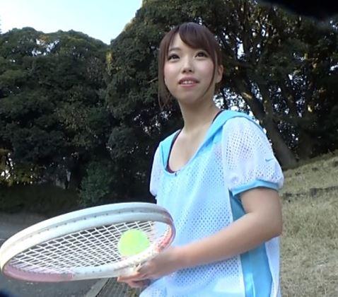 テニスサークル所属の激カワ女子大生！AVデビューするまでの一部始終＆ハメ撮り映像の盗撮がエロすぎww