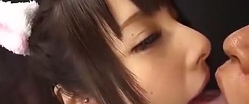 猫耳水着の可愛いパートナーにおねだりされるセックス。