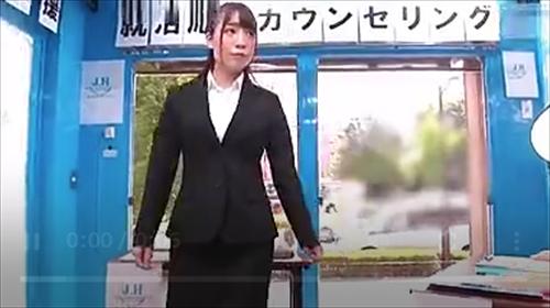 求人情報で模擬SEXでイってしまい屈辱を感じる応募者。