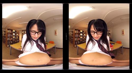 放課後の図書室でセクシーな活動おしゃぶりする。