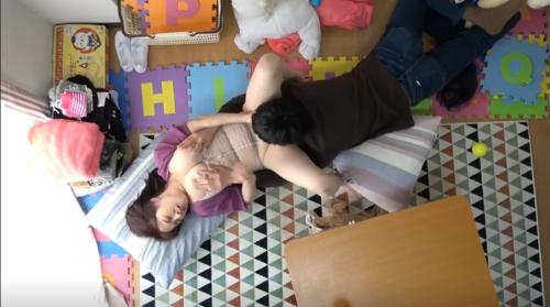 ご近所世話好きママ友！中年のおばさんと中出しセックス！盗撮AV#エロおかず