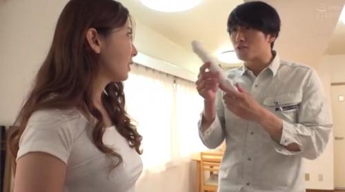 宅配トラブル注意！人妻の大きなお尻…我慢崩壊！毎日生挿入中出し悪徳運送屋 波多野結衣#エロおかず