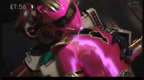 特殊能力ピンクレンジャー！敵対組織に捕まり蹂躙！#エロおかず
