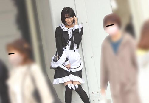 真っ昼間の街中でとびっこプレイ！公然羞恥で美女達の反応ｗ