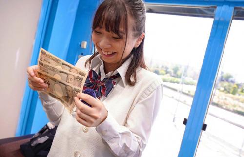 放課後、学校帰りのJKをマジックミラー号の中でお小遣い渡して膣奥に大量のザーメンを中出しｗ