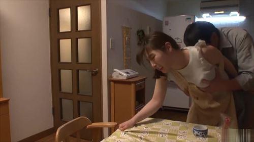 夫の母親に性的欲求を抱き、激しい欲望のまま、義理の息子に生々しく挿入される。